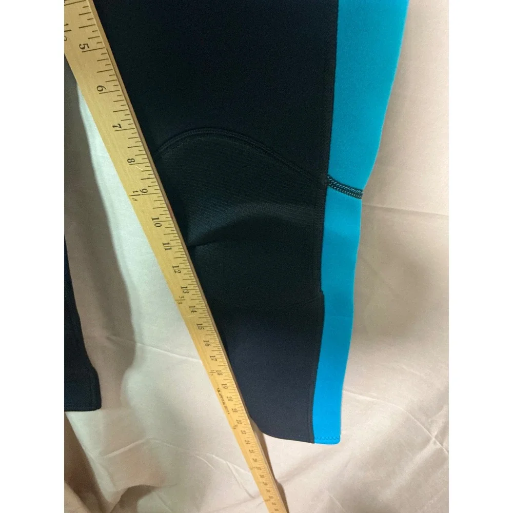 Hevto Wetsuit Kids Size 12 Black Blue New 3/2mm Neoprene Full Body‎ Long Sleeve